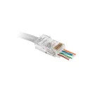 Delight - Fisa modulara „Pass Through” - 8P8C - CAT5e, RJ45
