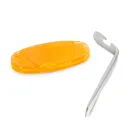 Wheel Zone - Prisma catadioptru pentru spite - 72 x 36 mm - 2 buc. / pachet