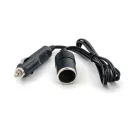 Cablu prelungitor bricheta auto Carguard – 1 m – cu siguranta fuzibila 10A