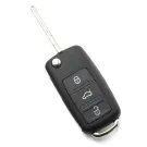 Audi A8 - Carcasa cheie tip briceag cu 3 butoane, fara buton de panica - CARGUARD