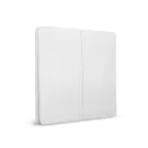 Comutator Kinetic de perete - 433 Mhz - 2 circuite - alb - IP65