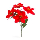 Decor de sarbatori - Poinsettia rosie