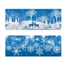 Decoratiuni pentru geam - transparente - 2 tipuri