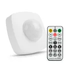 Detector de miscare cu telecomanda - 360° - max 10 m - max 2000W - IP65