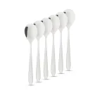 Lingurite pentru desert (set de 6) din otel inoxidabil - 137 x 30 mm