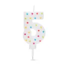 Lumanare pentru tort in forma de 5