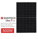 Panou Solar Suntech Ultra T 2.0 500W HALF-CELL N-TYPE TOPCon  BLACK THRU BIFACIAL DOUBLE-GLASS MODULE