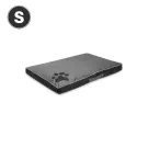 Pat pentru caini si pisici - 70 x 45 x 6 cm - negru