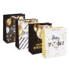 Sacosa, pt. cadouri - 4 modele - 265 x 127 x 330 mm, 12 buc. / pachet