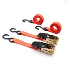 Set 2 chingi cu clichet, rezistenta la 680 kg/chinga – 25 mm × 3 m – Carguard