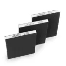 Set bureti de slefuit - 125 x 100 x 12 mm - 3 buc / pachet