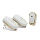 Delight - Sonerie fara fir cu 2 unitati de interior - alb