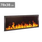 Tablou LED - semineu realist - 78 x 38 cm