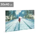 FAMILY POUND - Tablou cu LED – peisaj de iarna, 30 x 40 cm